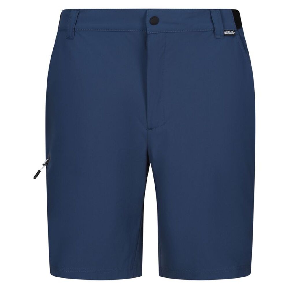Regatta Mens Travel Light Packaway Shorts / Moonlight Denim